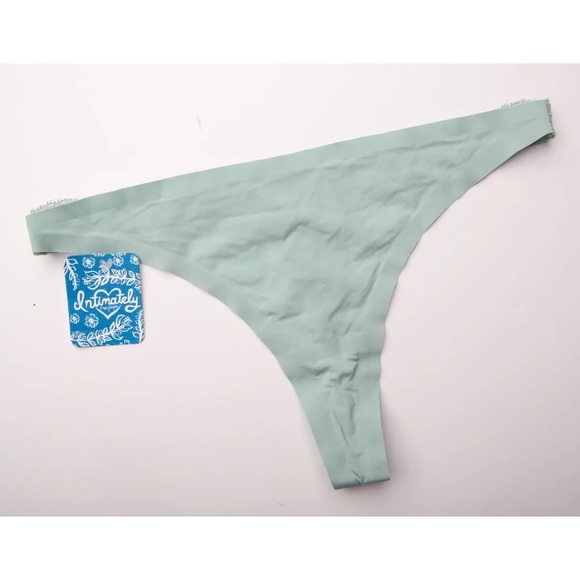 Light Teal Small Intimately Free People Thong - Picture 3 of 4